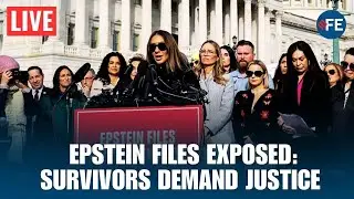 LIVE: Epstein Survivors Speak Out as DOJ Releases Millions of Files | Epstein Survivors Live | Trump