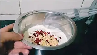 Fruit Salad Recipe | Easy Fruit Cream Dessert | 5 Minute Recipes with 2 Ingredients