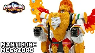 Power Rangers Mystic Force Manticore Megazord 2006 Review!
