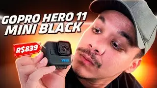 COMPREI UMA GOPRO HERO 11 BLACK MINI por R$ 839 - VALEU A PENA? UNBOXING
