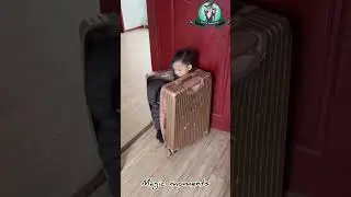 Brother we both can&rsquo;t fit in suitcase 🧳 get out 😅😂 || MAGIC MOMENTS ||