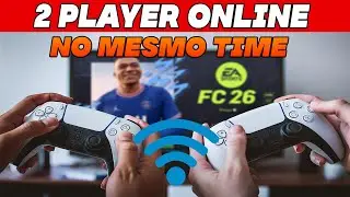 FIFA 26 COMO JOGAR ONLINE COM 2 PLAYERS no MESMO CONSOLE E MESMO TIME