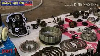 part 1 Bajaj Pulsar 150 full engine fitting #automobile #repair #tools #automobile 