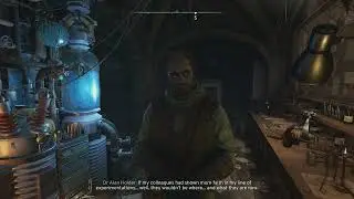 Atomfall - Dr Holder: Meet and Talk with Dr Holder (Wants Sample One | Escape Leads) Dialogue Tree