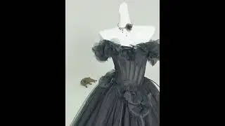 High-end Vintage / Retro Black Appliques Prom Dresses