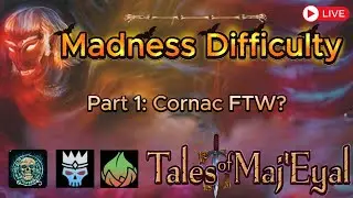 ToME4 Cornac Necromancer | Madness Difficulty Part 1 Live