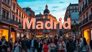 Madrid Street Style 2025 | City Walk & Trends