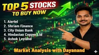 धमाका Stocks!🔥Top 5 Stocks to Buy Now for Massive Returns! 🚀Market Analysis: 5 Best Stocks for 2026 