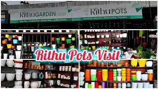 Rithu Pots Visit | Wholesale price pots with quality products #lowcost #allinone #pots #sale #garden