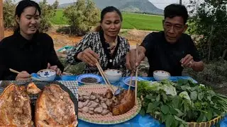 Thịt Ba Rọi Tư Cà Khịa Đem Nướng Chấm Với Mắm Tôm Siêu Ngon