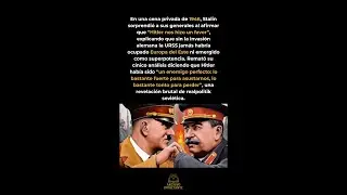 El c&iacute;nico realismo de Stalin #WW2 #HistoriaReal #URSS