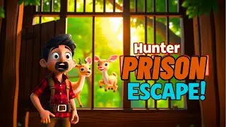 Hunter Prison Escape 🏹 |  Moral Story for Children | Save the Animals 🦌 #animation #cartoon