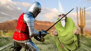 Tiny Green Wizard Gnome vs Knights Meme Compilation (2024)