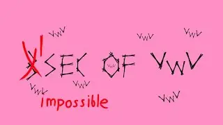 (IMPOSSIBLE) VwVSecond by ArisuLAN(me) | Impossible one-second challenge (Auto)