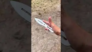 Wie werfe ich ein Wurfmesser #kunai #naruto #ninja