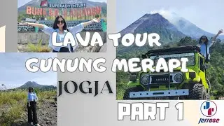 Vlog Liburan ke Gunung Merapi Jogja with Lava Tour Merapi PART 1 - Holiday in Yogyakarta #10