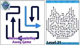 Arrow Puzzle: Tap Away Game Level 21 Gameplay Solution
