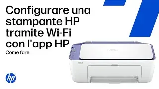 Configurazione di una stampante HP su una rete wireless con l'app HP | HP Support