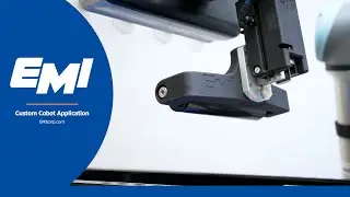 Custom Cobot Application: OnRobot VGP20 + Label Roller w/ Tilt Unit