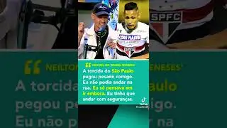 TORCIDA DO S&Atilde;O PAULO PEGOU NO PE DO NEILTON #shorts #spfc #futebol #2017
