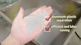 Aluminum-plastic waste recycling system/ E Waste Recycling Machine/Metal Scrap recycling plant