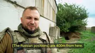 Ukraine War: On the Front Line with Troops in Kherson Region