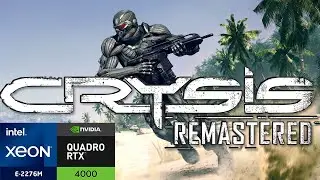 Crysis Remastered Island on RTX 4000 | 💻 GPU test
