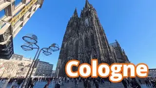 Walking Tour: Cologne - 4k stroll to Cologne Cathedral