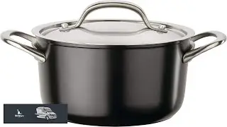 Circulon Ultimum Nonstick Sauce Pan Saucepan with Lid 3 Quart Black