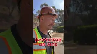 Inspector on site. #Contractor #Demolition #excavation #Inspection ￼
