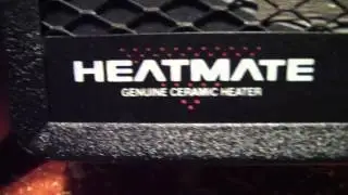 Vintage Micromar Heatmate Ceramic Heater.