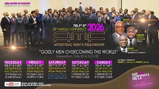 Apostolic Men's Fellowship 2026 | SUNDAY NIGHT