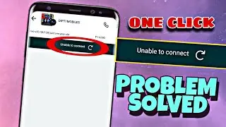 OLX Unable To Connect Problem Solved || Olx Chat Unable to connect || Fix Unable To Connect problem