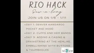 Rio Hack Sew Along Intro