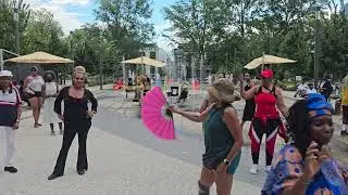 WE DANCING TODAY AT WALTER REED! WITH D.J RICK G. 8/24/25 PT. 3