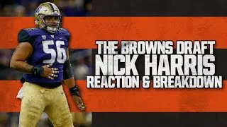 Cleveland Browns Draft Nick Harris - Reaction & Breakdown