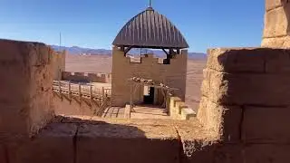 Windy in the Turret at the Kingdom of Heaven Castle