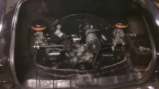 VW Big Bore 1385 engine with 34 PCI carbs and Riechert linkage and intakes