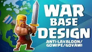 War Base Design - Anti Gowipe, Govawi, Lavaloon | COC clashers | Clash of clans