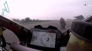 Onboard Ducati Panigale V4 | 225 bhp | 300kmph plus | Budh international circuit | GoPro Hero 5