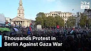 BREAKING NEWS: Thousands Protest in Berlin Against Gaza War | Roger Waters Sends Message | AC15