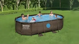 Bestway&reg; Steel Pro MAX&trade; Above Ground Pool Set Oval 6.10 m x 3.66 m x 1.22 m