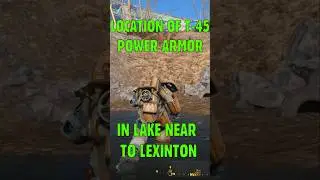 Fallout 4: Hidden Power Armor location in the Lake
