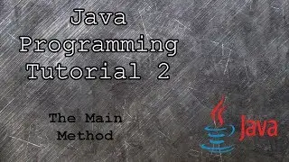 Java Beginner Programming Tutorial 2! Java Main Method and Hello World! Road To Game Development!
