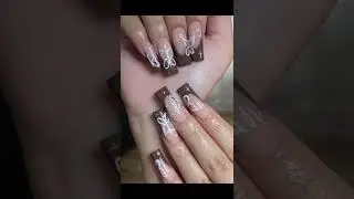 Brown nails ideas 💅 #nailart #followme #loveyou