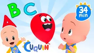 Canção do ABC com Balões - episódios e rimas infantis de Cleo e Cuquin