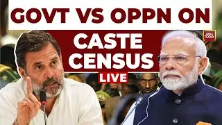 Caste Census News LIVE: Govt, Opposition Lock Horns Over Caste Census Inclusion In Population Survey