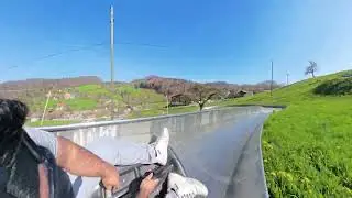 Rodelbahn Solarbob & Seilpark Langenbruck Deinkick 4438 Basel-Landschaft  Schweiz - Insta 360 x4