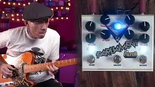 MG Music PARLIAMENT Envelope Filterfuzz + Octave Down pedal