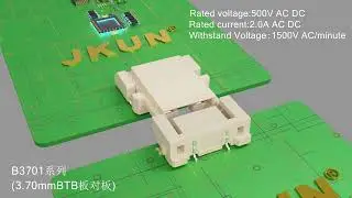 🔌 B3701 (3.70mm #BTB #BoardToBoard) #connector #arduino #Export  #SMT #PCB #household  #wireharness